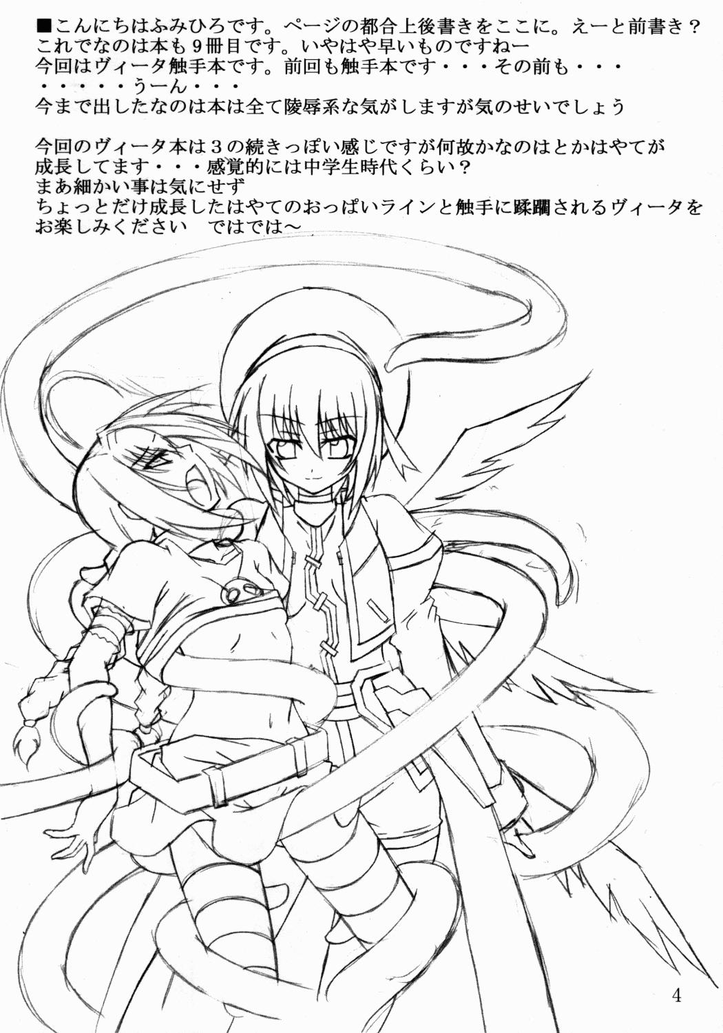 (C73) [夜の勉強会 (ふみひろ)] ヴィータの本 4 (魔法少女リリカルなのは)