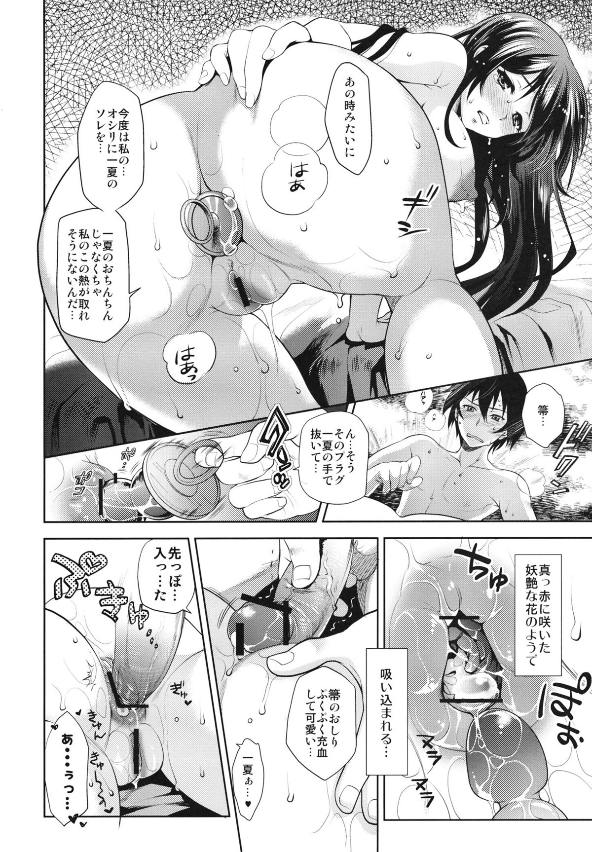 (C81) [黄泉比良坂、HINA*CAN (bbsacon、比奈子惟)] AS アナル・スレイブ (IS＜インフィニット・ストラトス＞)