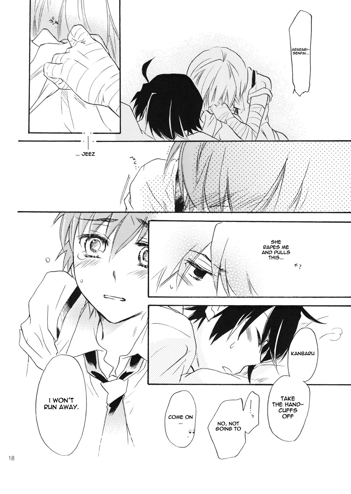 [ABLISS (迷)] サルヂエ！ (化物語) [英訳]