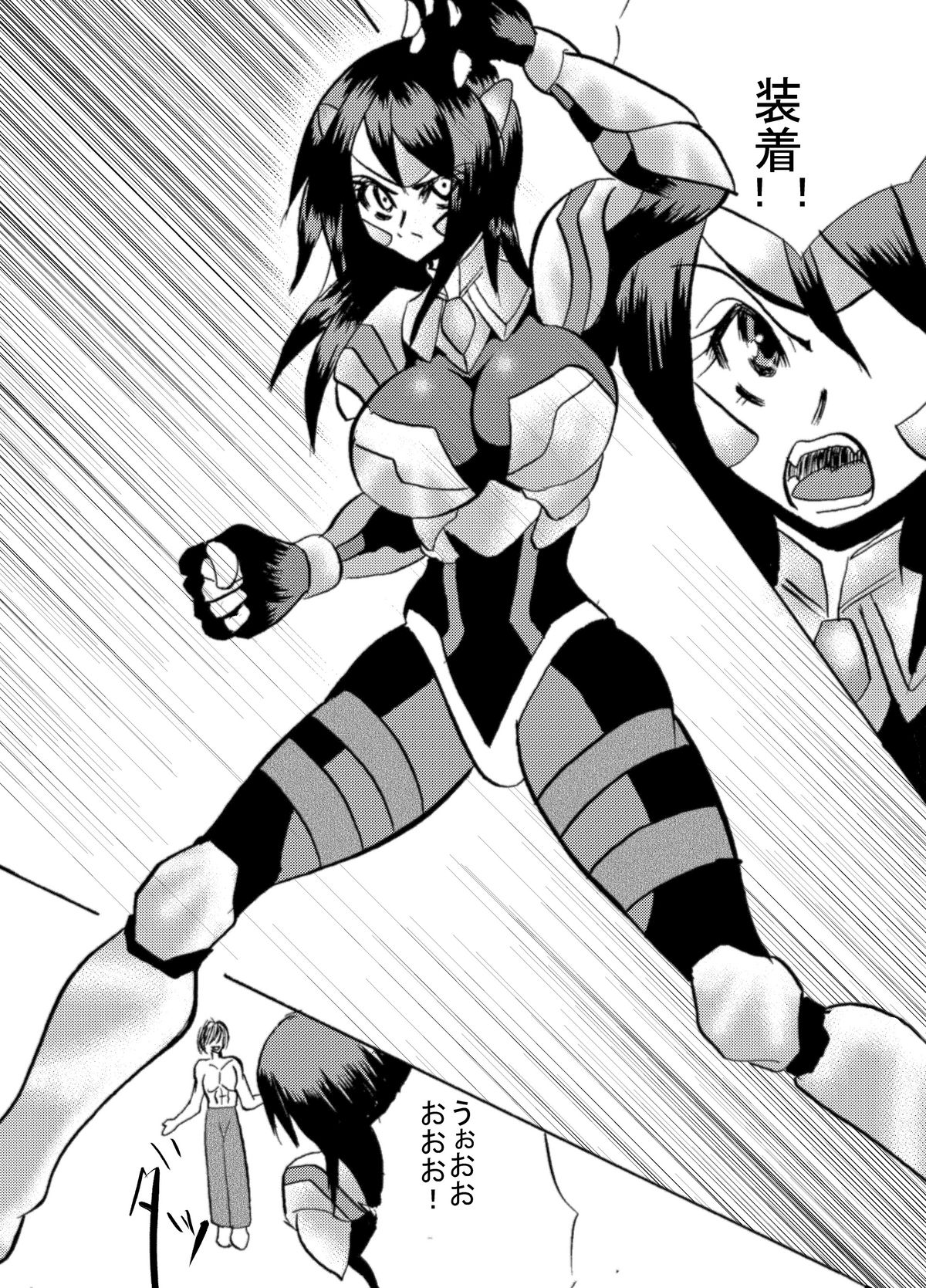 [逃げ逃げソルジャー] 感染機装隊TEAM0 ACT2