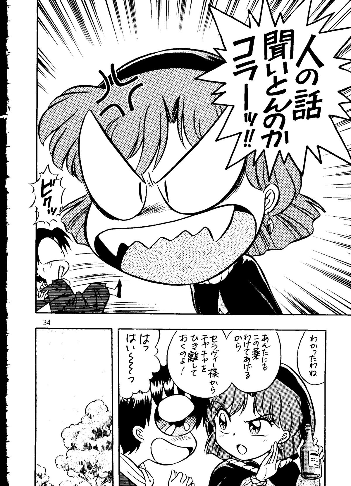【同人誌アンソロジー】ハーレムナイト（赤ずきんチャチャ、ナースエンジェルリリカSOS、ナデシコ、マクロス7、スレイヤーズ、逮捕しちゃうぞ、キューティーハニー、エヴァンゲリオン）