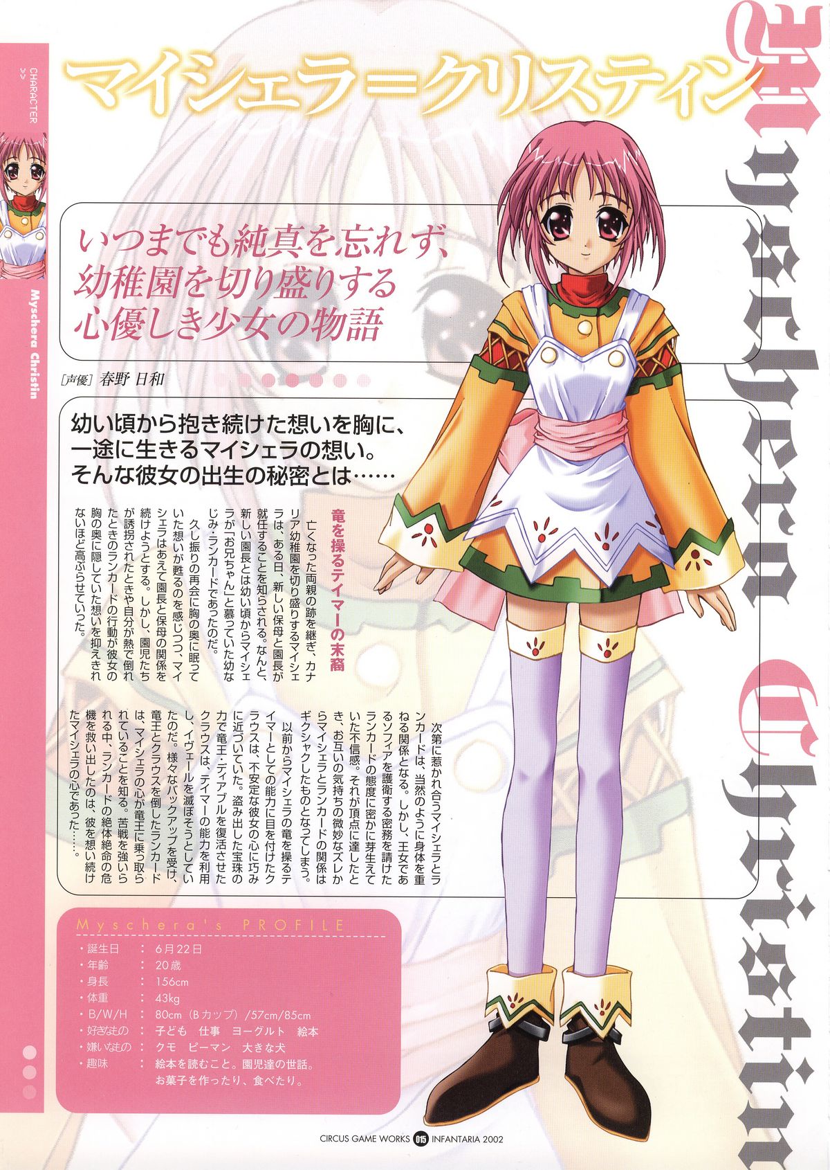 [CIRCUS] Infantaria ～インファンタリア～ 設定原画集