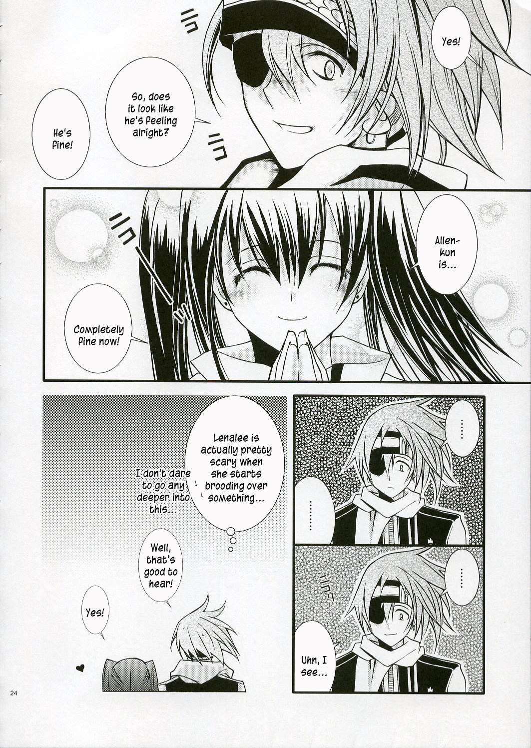 [イランイラン (一恵りょうこ)] PINK PRISONER (D.Gray-man) [英訳]