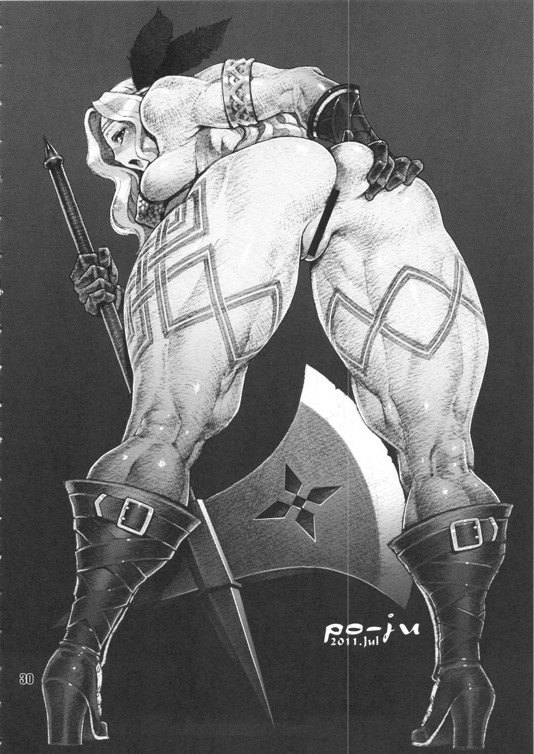 (C80) [nWa (よろず)] Amazone ～The First Impression～ (ドラゴンズクラウン)