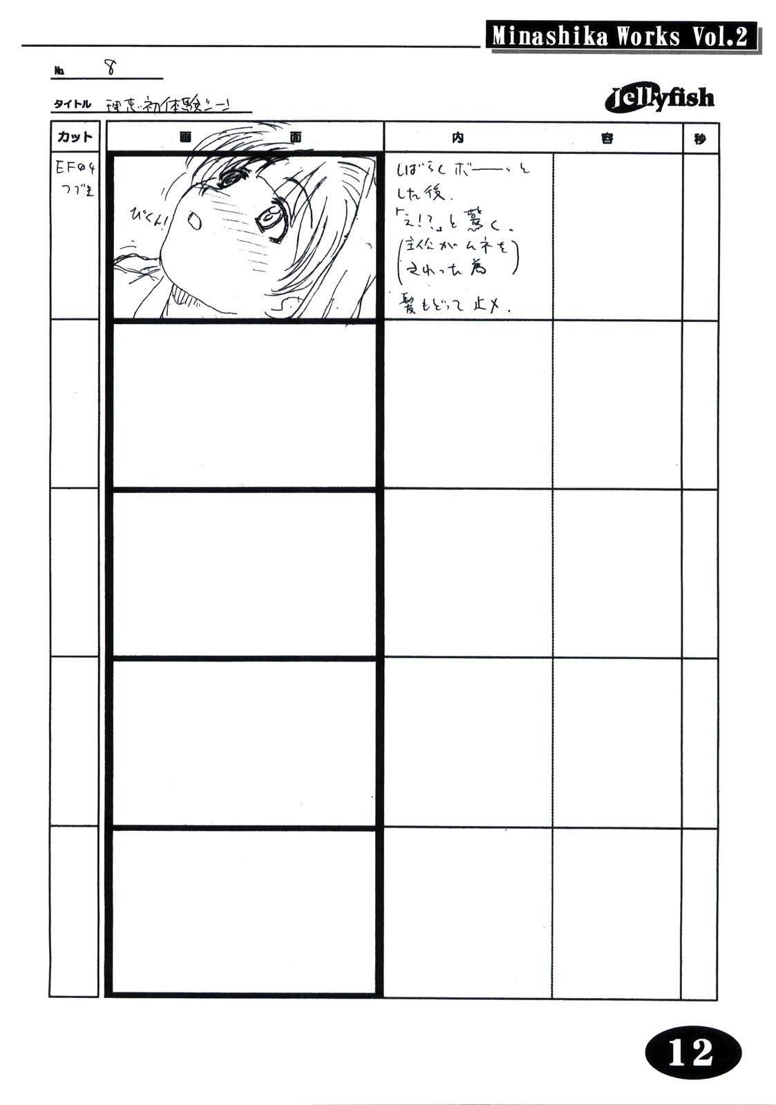 [マキノ事務所(滝美梨香)] Minasika Works Vol.2 「LOVERS ～恋に落ちたら…～」絵コンテ集