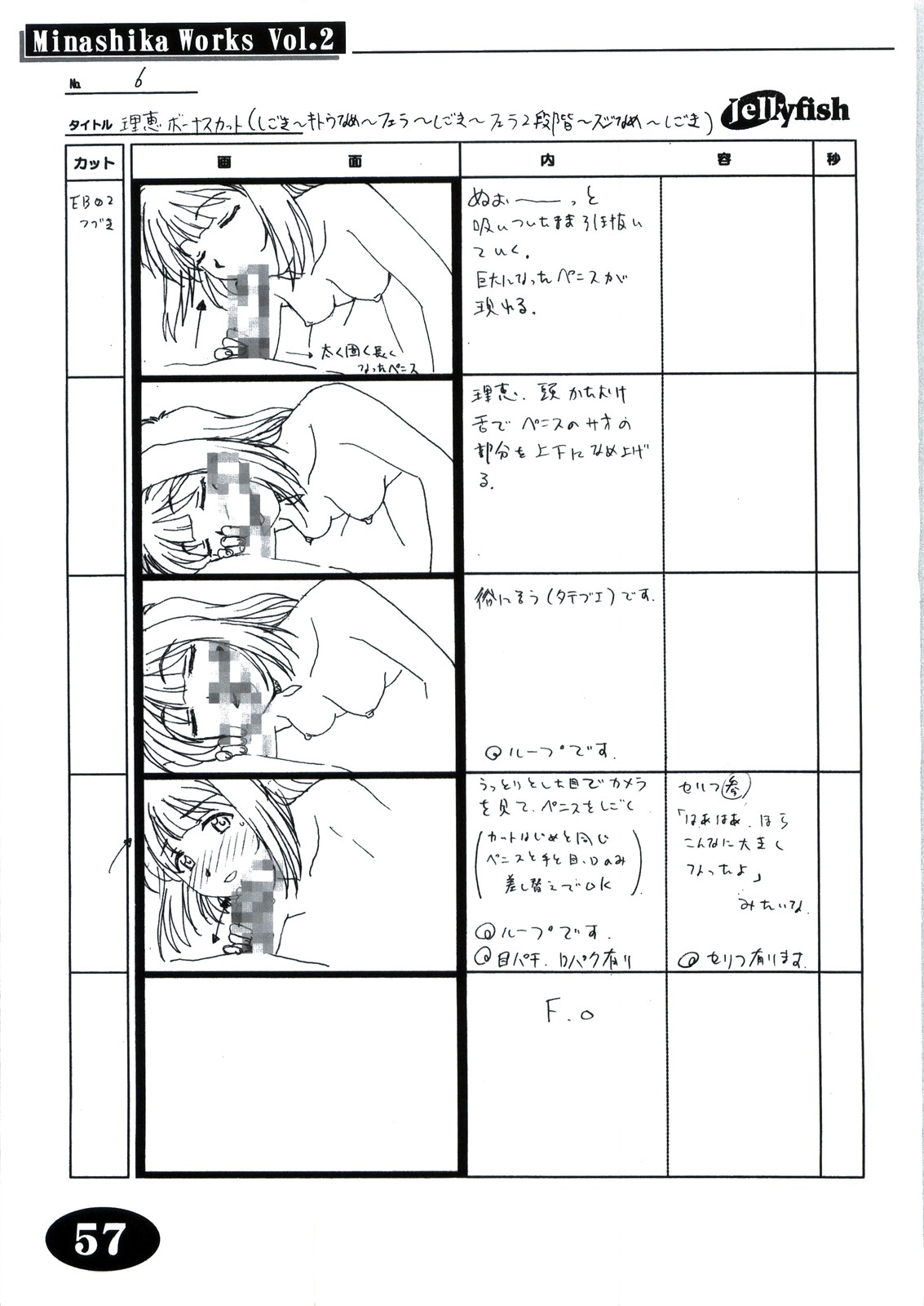 [マキノ事務所(滝美梨香)] Minasika Works Vol.2 「LOVERS ～恋に落ちたら…～」絵コンテ集