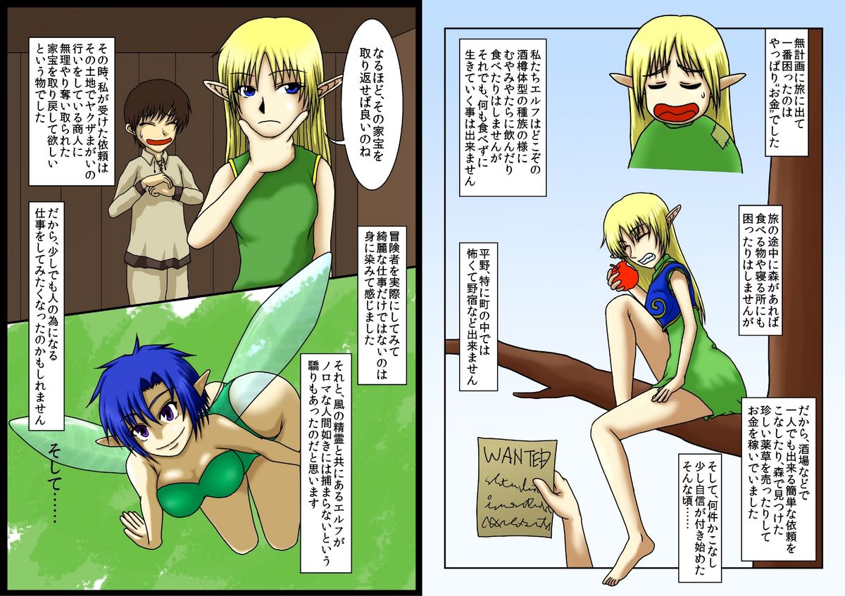 [こしばい屋 (こしばい)] とあるエルフ娘の調教日誌 (ロードス島戦記)