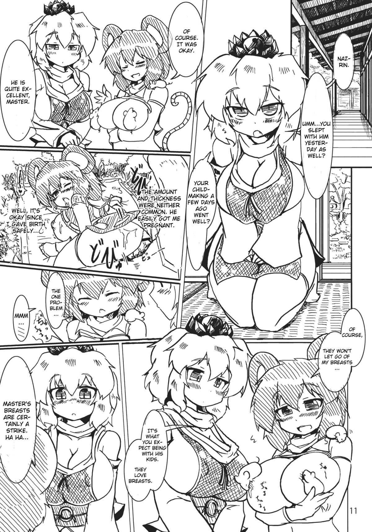 (C80) [PANZERS (お気楽ニック)] 寅丸セックス (東方Project) [英訳]