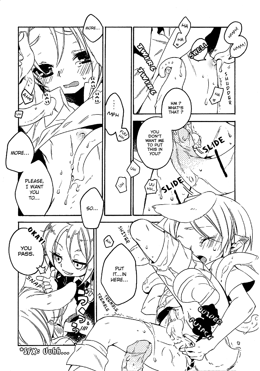 (ショタスクラッチ10) [うさみみずきん (小鈴)] マヨナカノナイショ (ゼルダの伝説) [英訳]