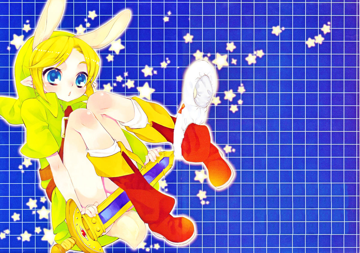 (ショタスクラッチ10) [うさみみずきん (小鈴)] マヨナカノナイショ (ゼルダの伝説) [英訳]