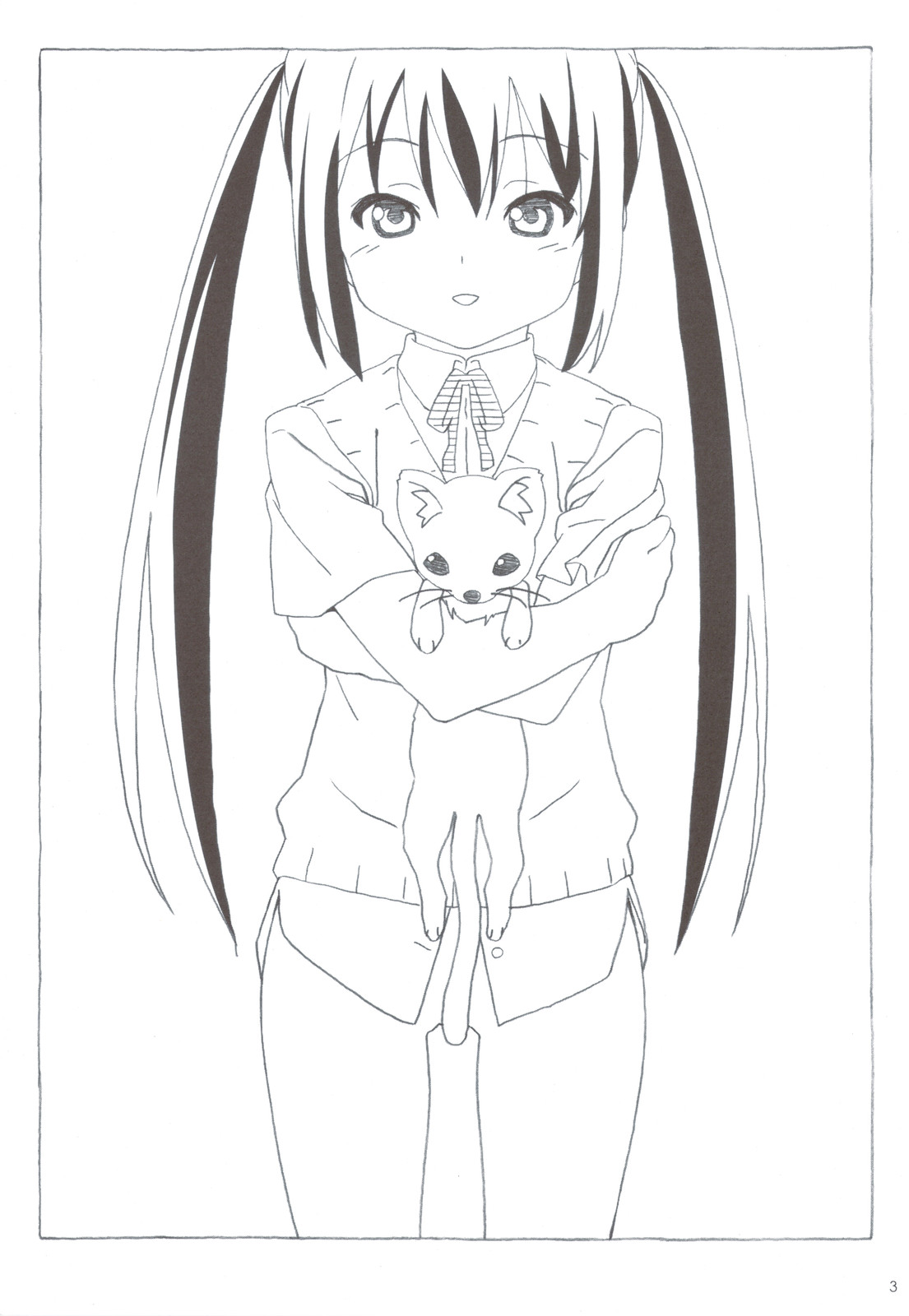 (C78) [ぱぐぱぐまぐぅ (空中幼彩)] あずにゃんのーと？ (けいおん!)