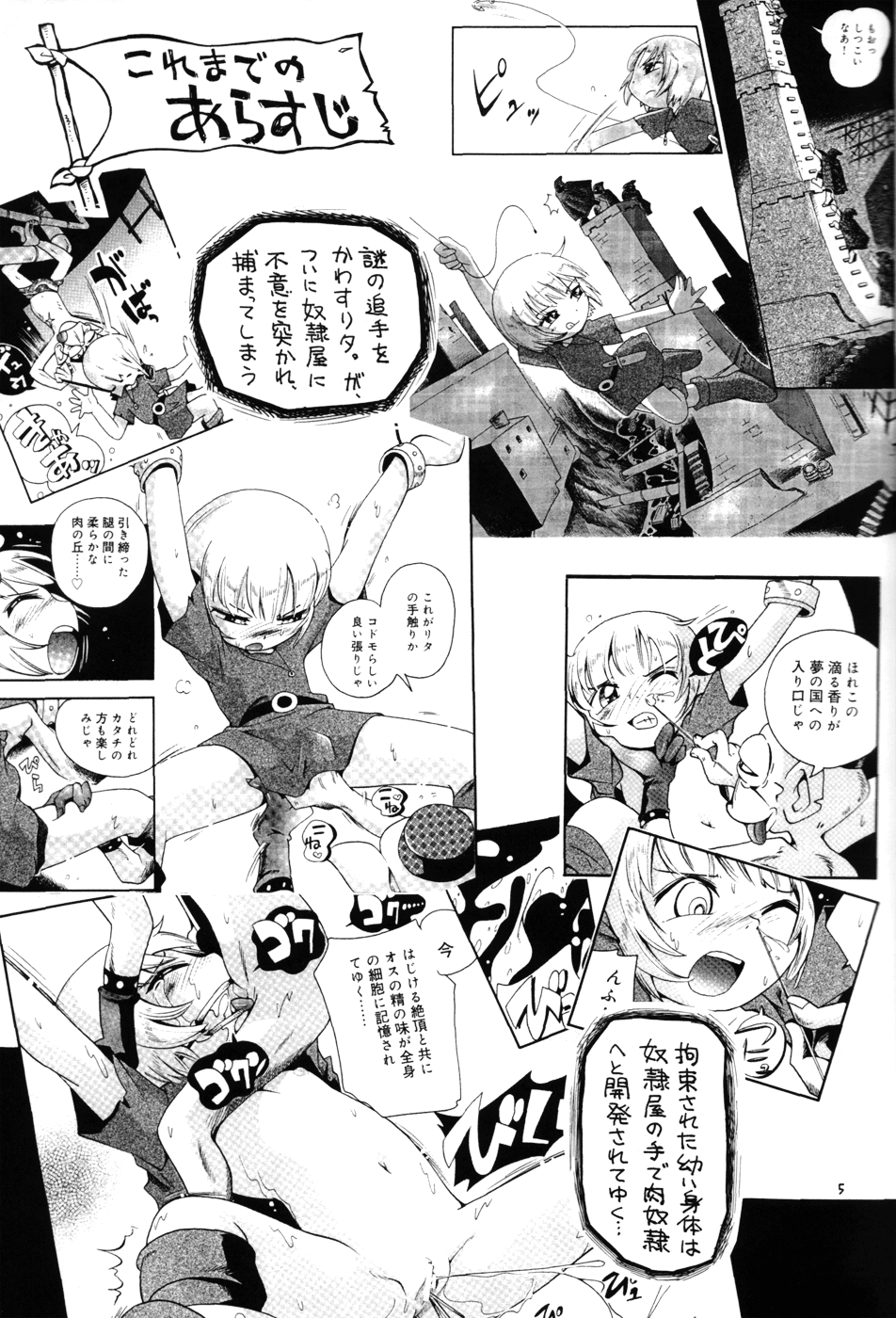 (C79) [ぷち屋 (ほしのふうた)] とらわれ姫 中編