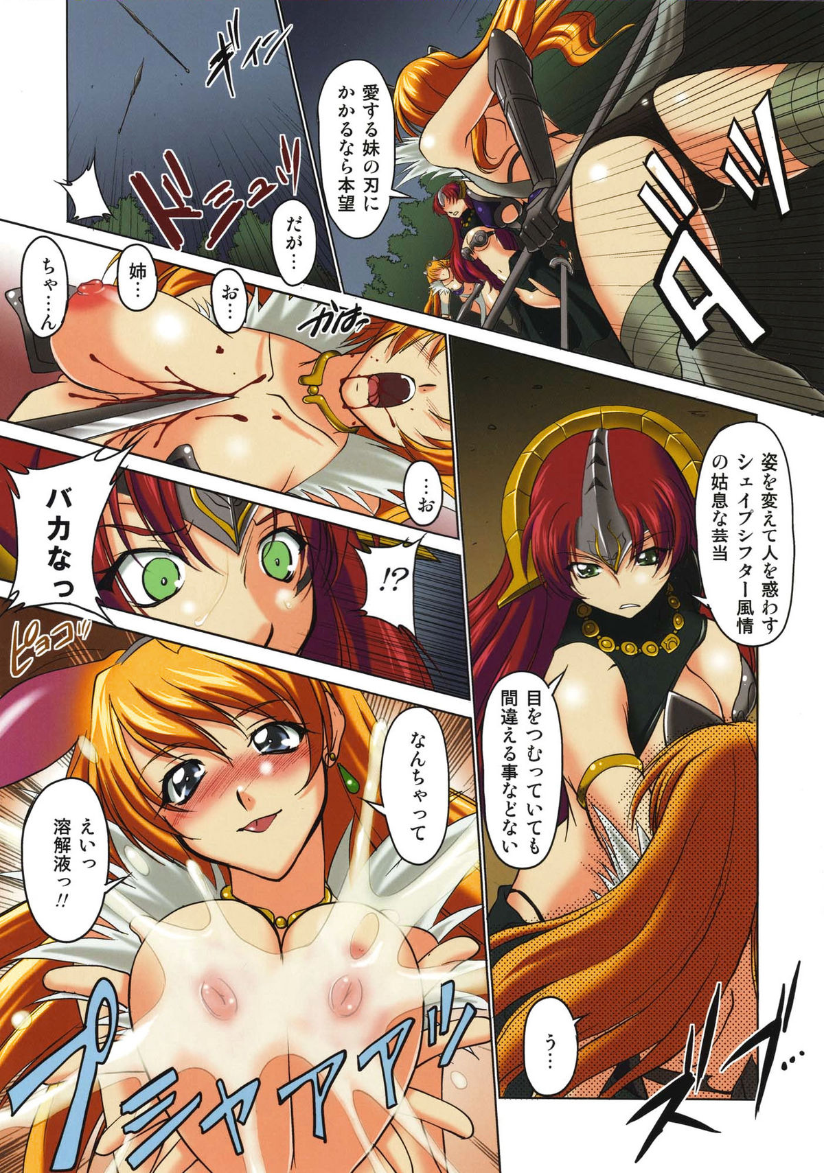 (C73) [くるみ並木 (みたくるみ)] 堕悦女神 (クイーンズブレイド)