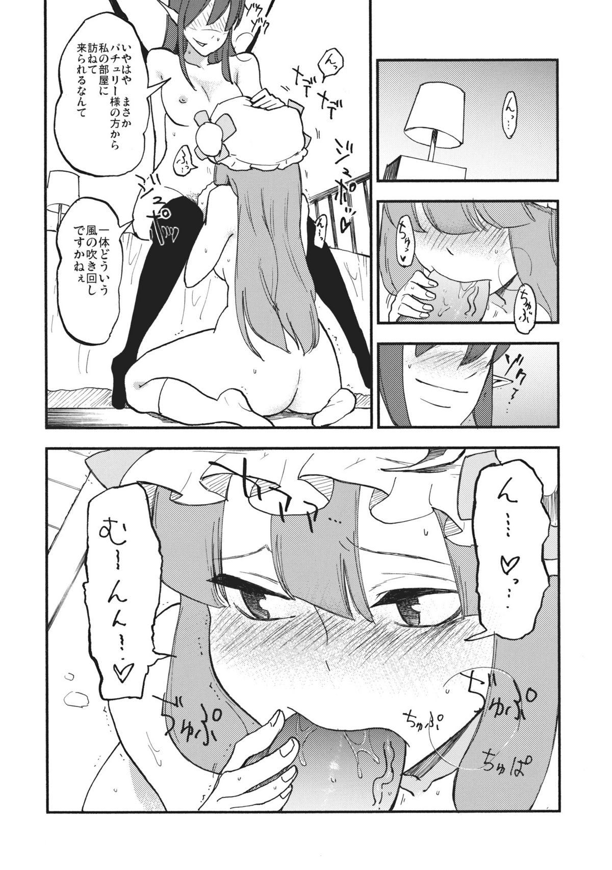 (C80) [白ネギ屋 (miya9)] ワイセツ図書館 (東方Project)