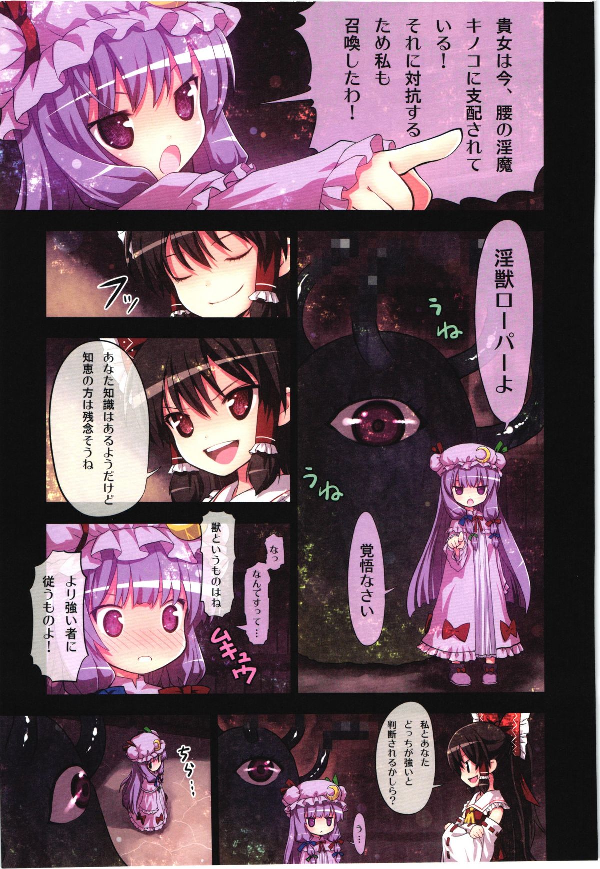 (C80) [りとる☆はむれっと、にゃんふぇっと (ら～☆きぃ)] 鬼畜王レイム-東方紅魔郷攻略本 -紅魔館編- (東方Project)