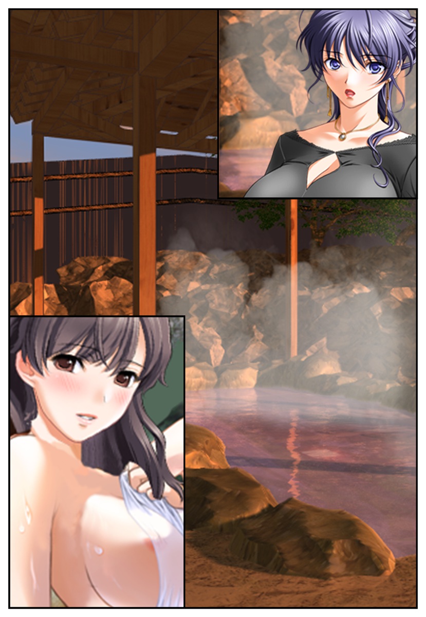 [変幻物語] おしおき女体化温泉～近親相姦で男の娘旅行!?～
