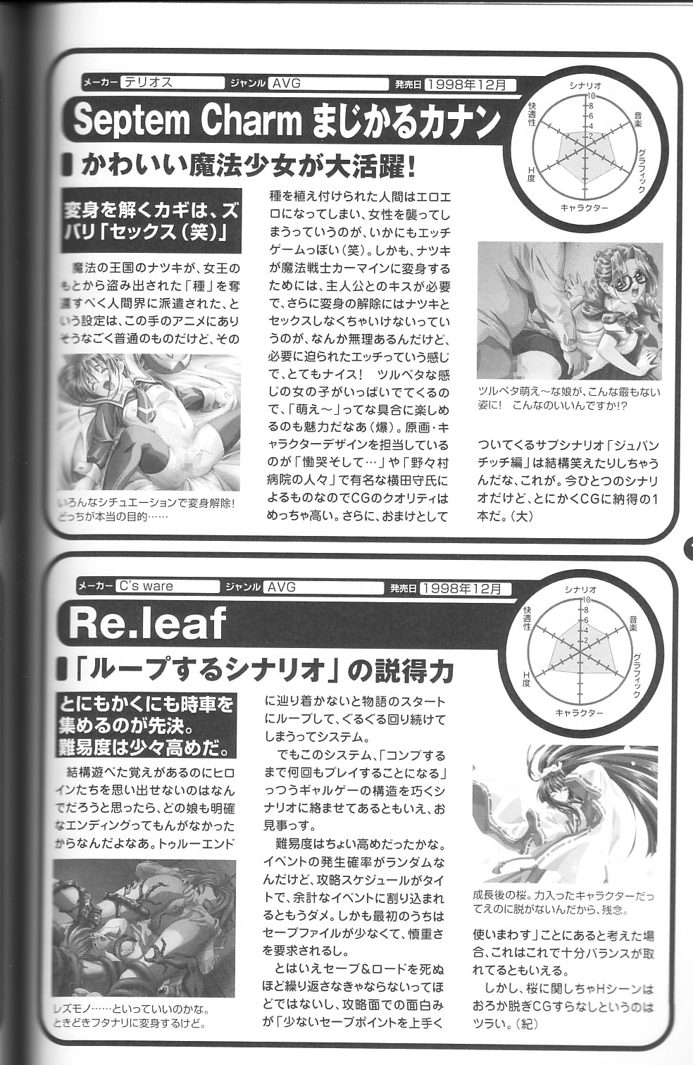 [大図鑑] パソコン美少女ゲーム歴史大全1982-2000