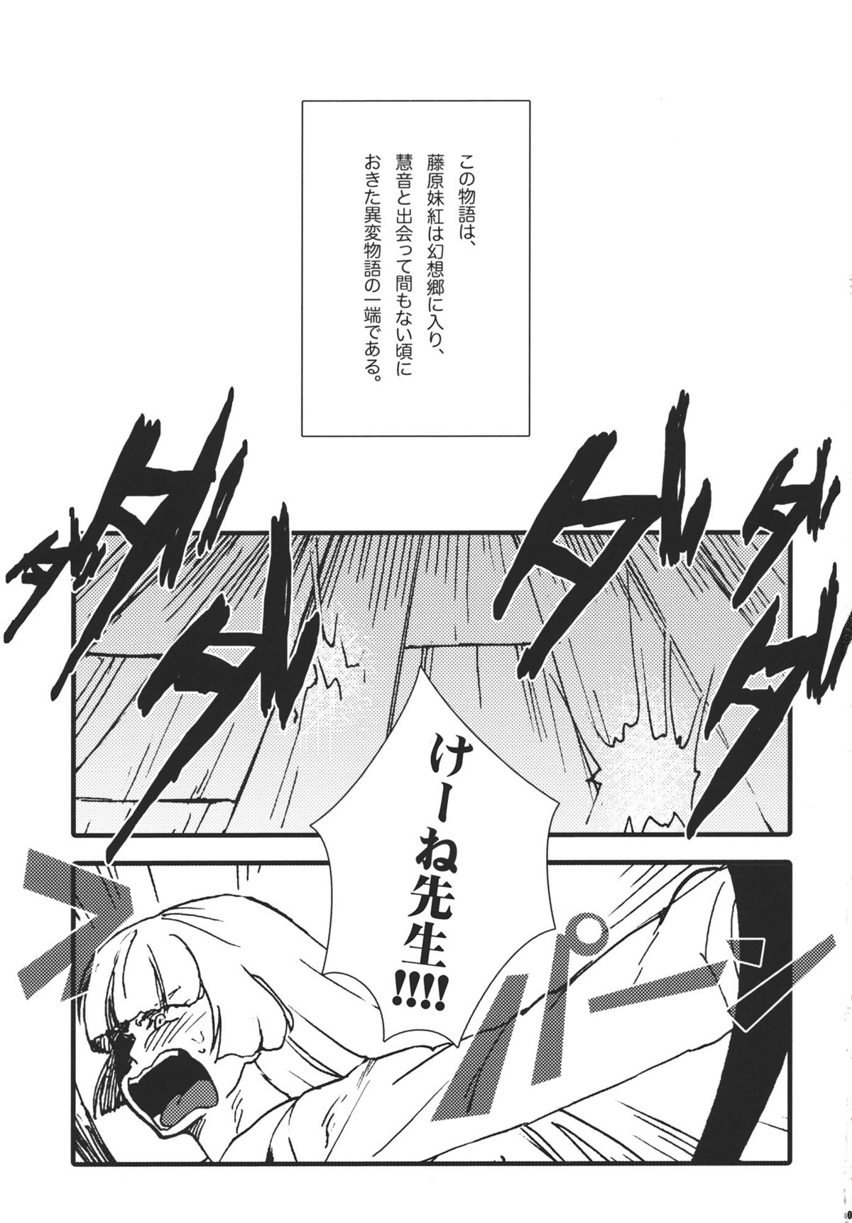 (例大祭8) (同人誌) [S＋y (ゆみや)] 藤原妹紅は静かに暮らせない (東方)