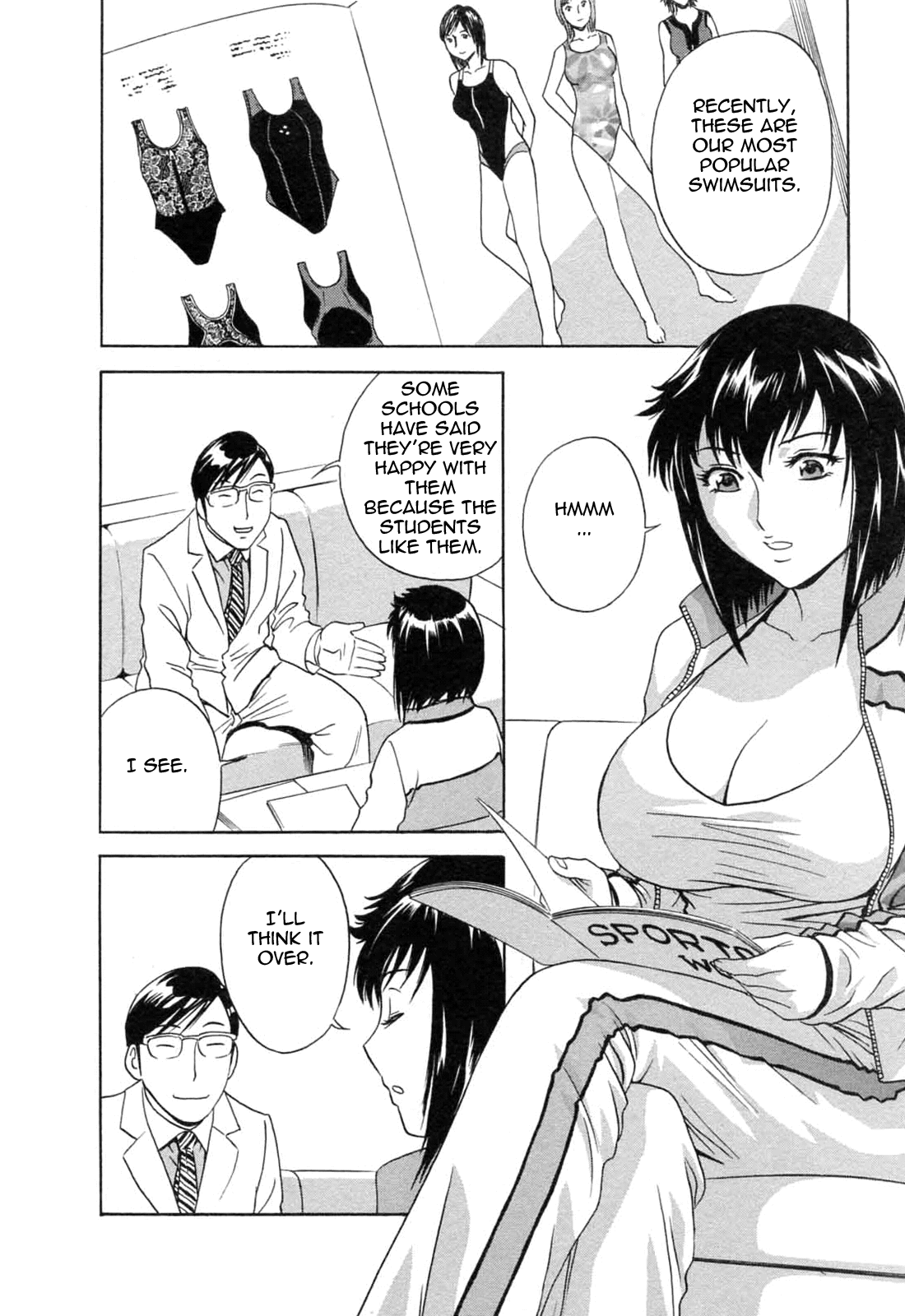 [英丸] モーレツ！ボイン先生 第5巻 [英訳]