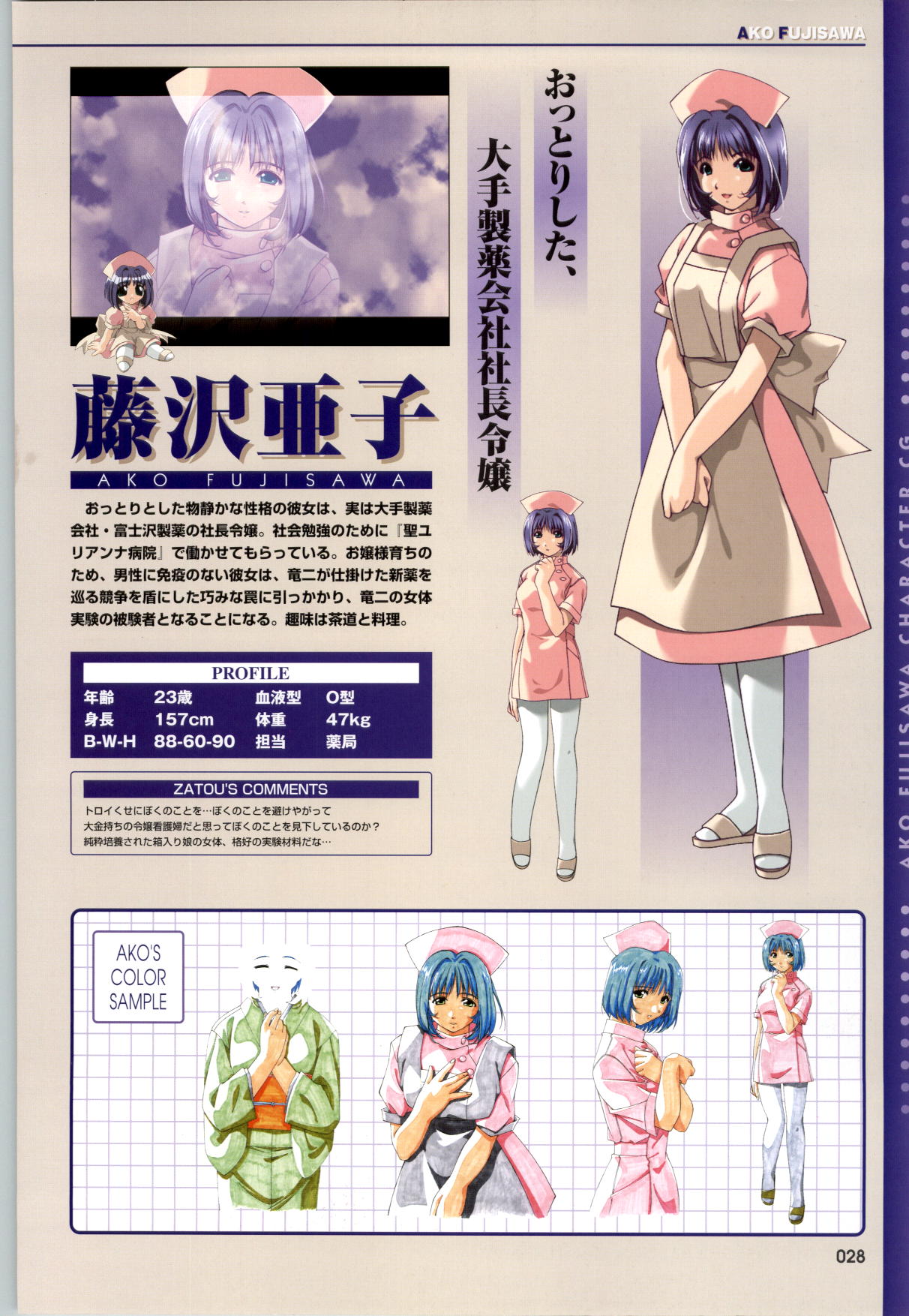 [ミンク] 夜勤病棟CG&原画集