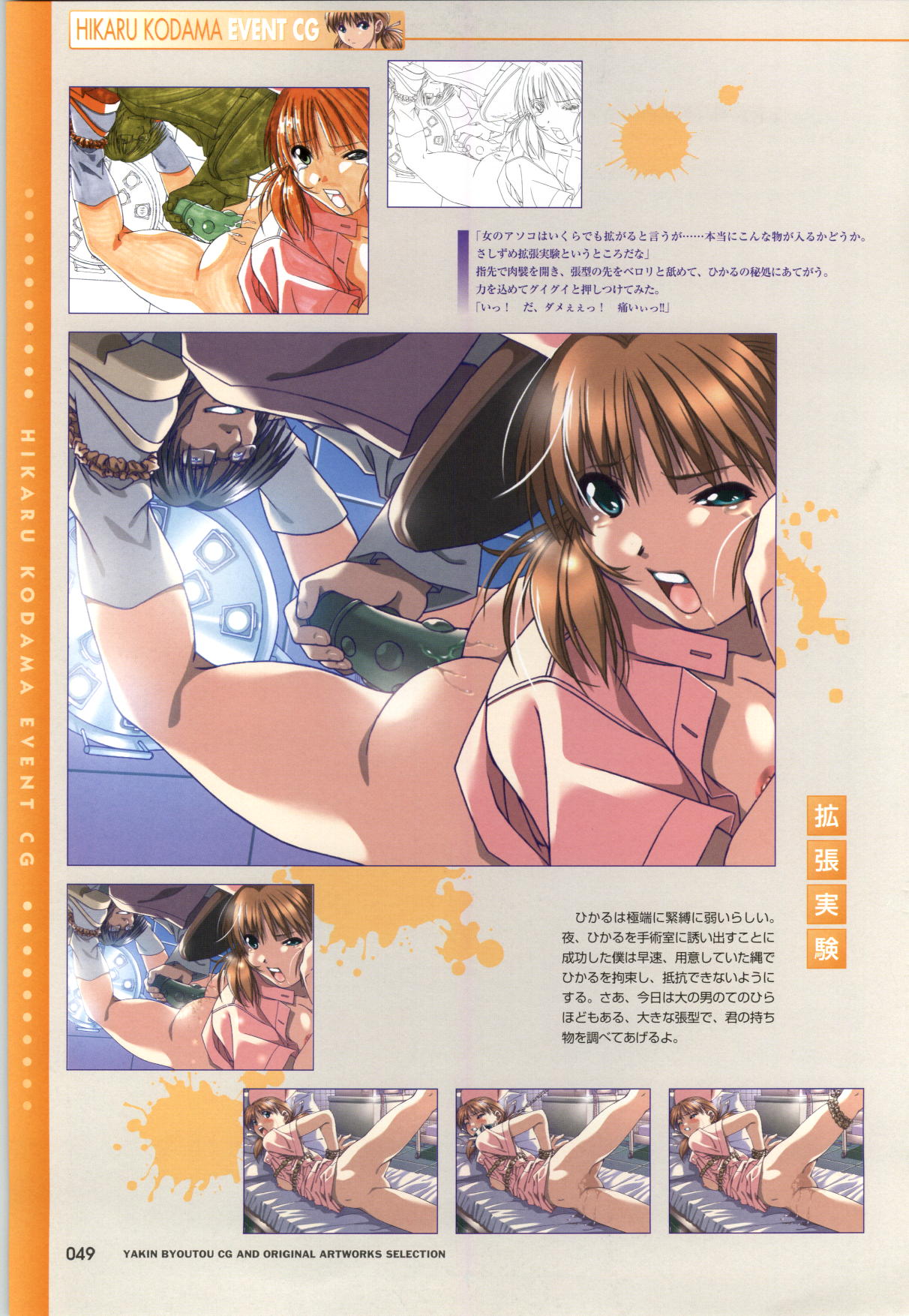 [ミンク] 夜勤病棟CG&原画集