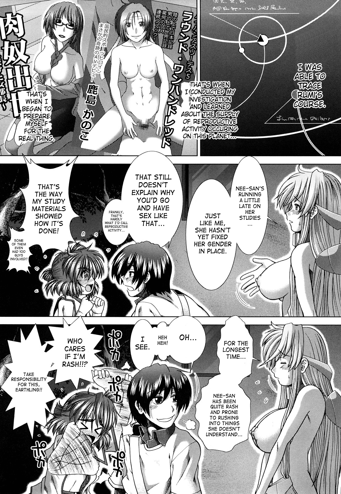 【有賀東】-未知の少女！？ -完全なCh。 1-3-（英語）[SaHa]