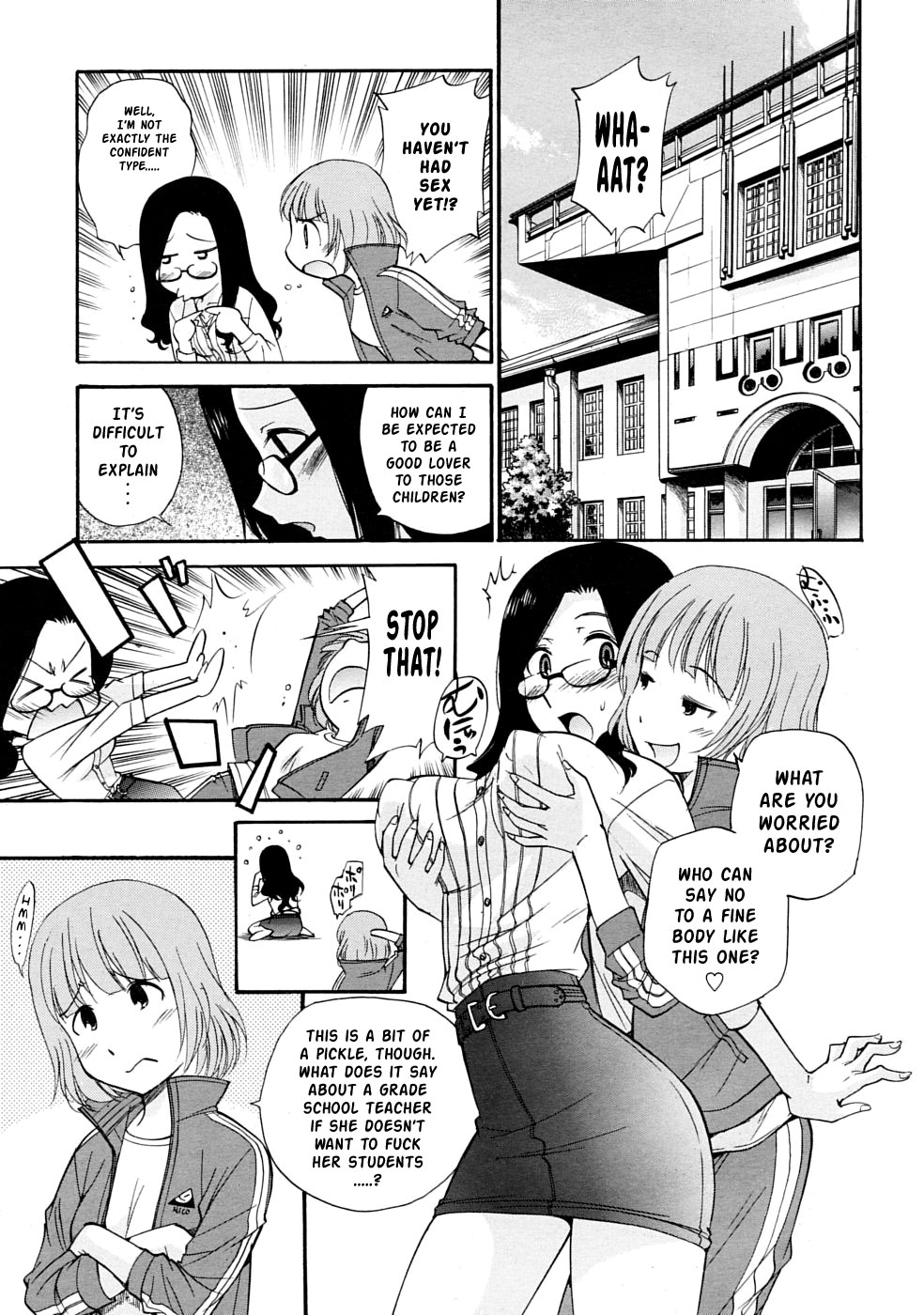 [上連雀三平] SCHOOL♡ LOVE♡ TEACHER 第1-2話 [英訳]