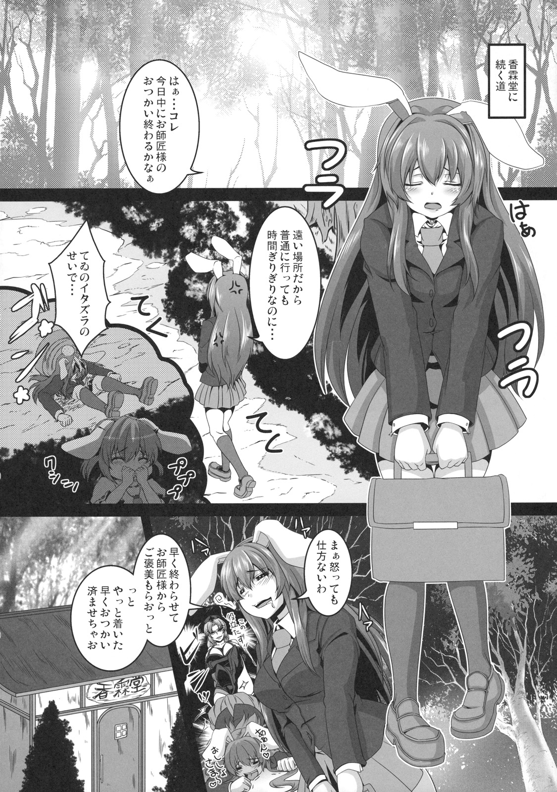 (サンクリ50) (同人誌) [てぃらみすたると (一弘)] 堕狂鈴仙 (東方)