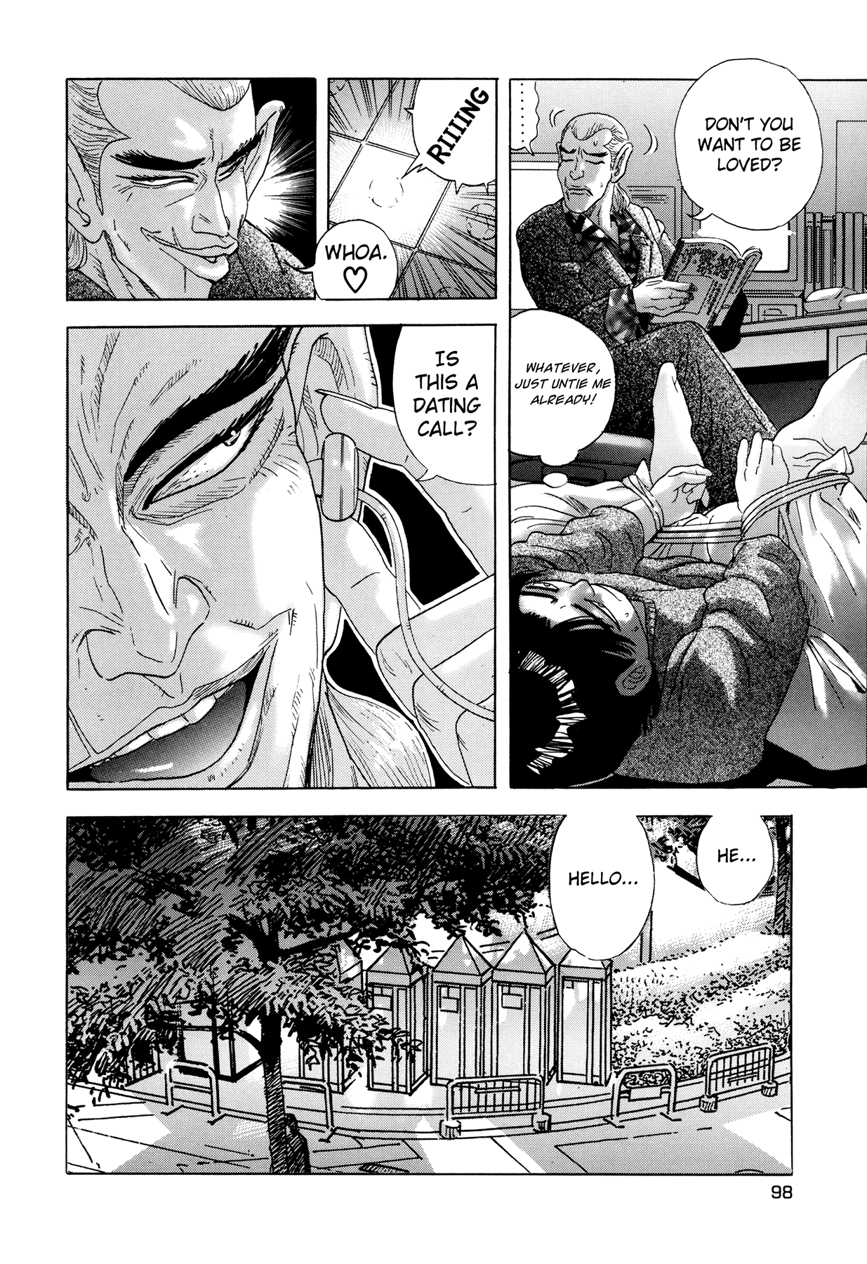 [山本英夫, こしばてつや] 援助交際撲滅運動 [英訳]