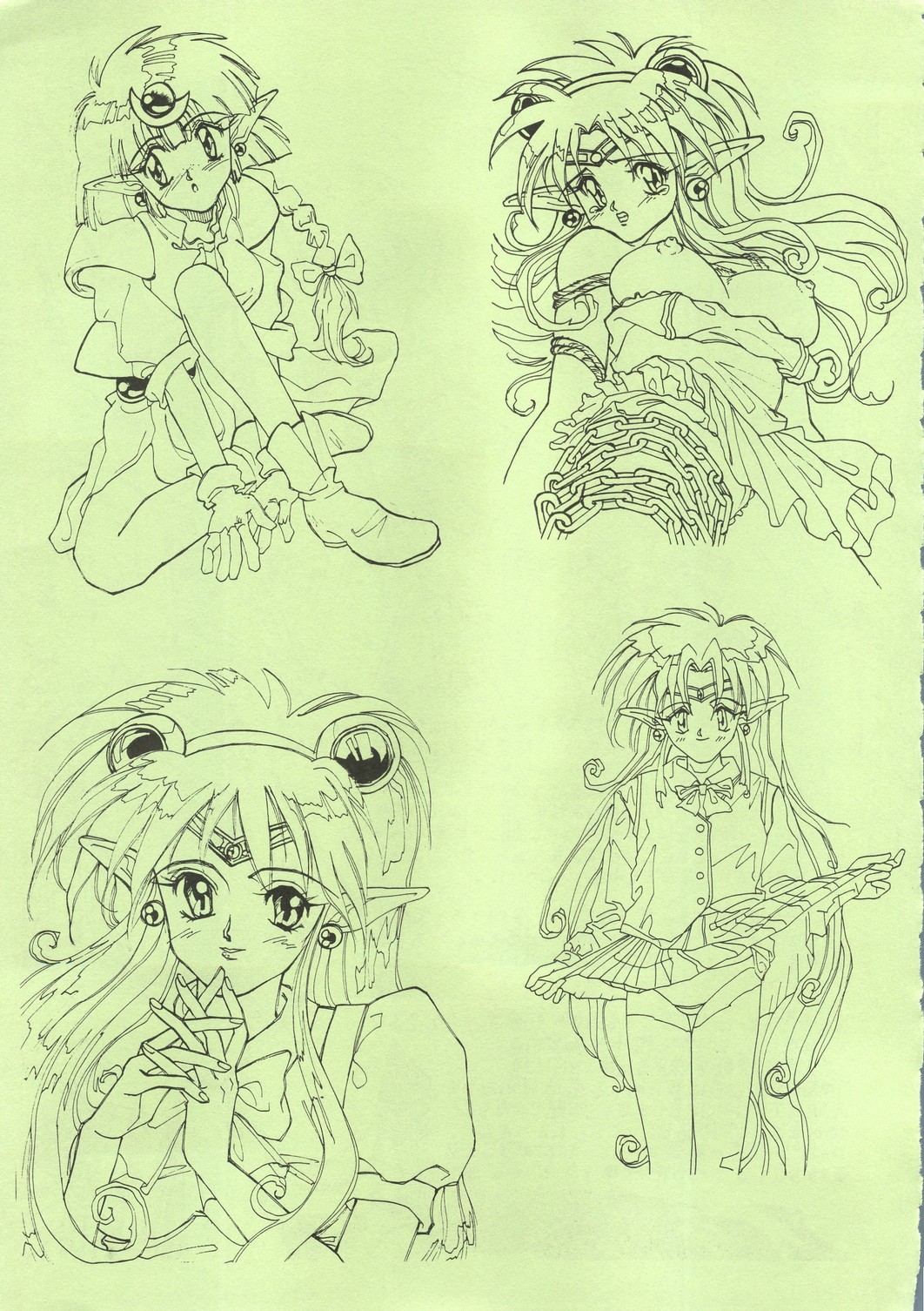 マルキン-幻想集ハードコアミックス8（イラスト、レイアース、ウェディングピーチ、NG騎士ラムネ＆amp; 40）