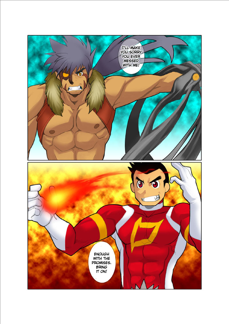 [我武者ら! (中田春平)] 聖龍戦隊ドラゴンレンジャー赤編序章,vol.1-4 [英訳] [DL版]