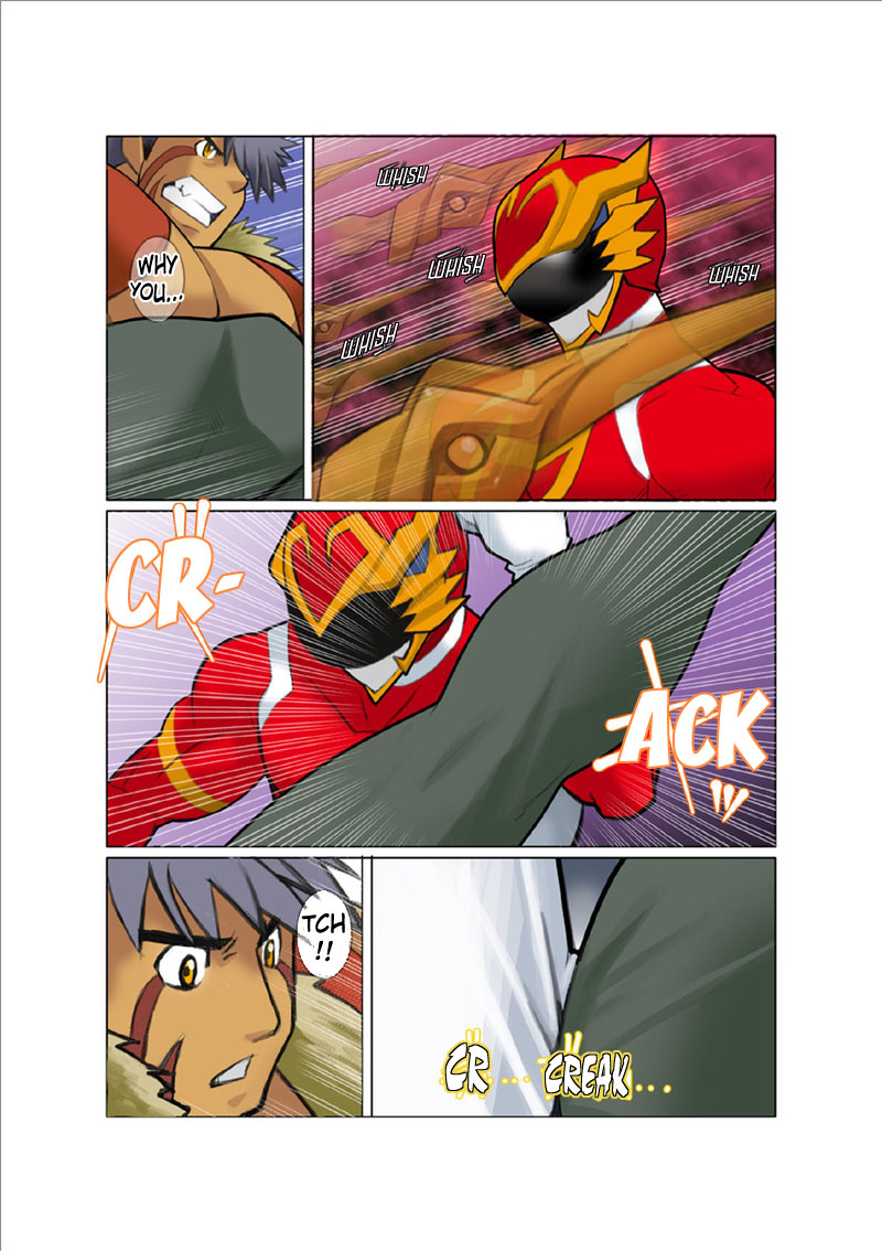 [我武者ら! (中田春平)] 聖龍戦隊ドラゴンレンジャー赤編序章,vol.1-4 [英訳] [DL版]