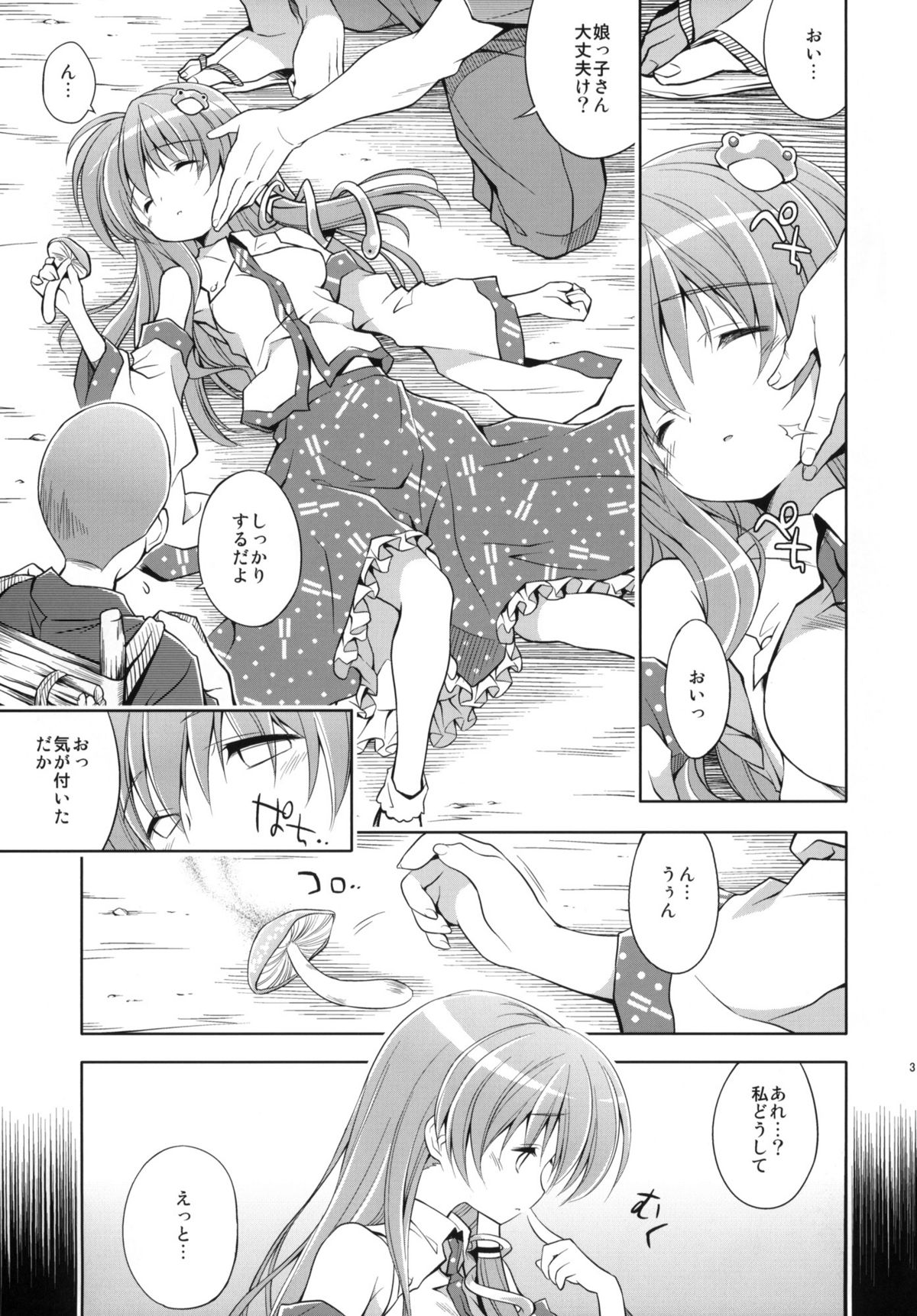 (例大祭8) [方円軒 (稲瀬信也)] 不思議の森の早苗さん (東方Project)