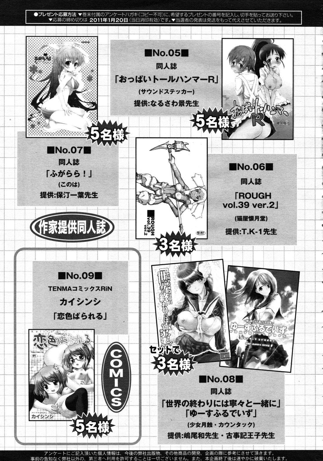 COMIC RiN 2011年1月号