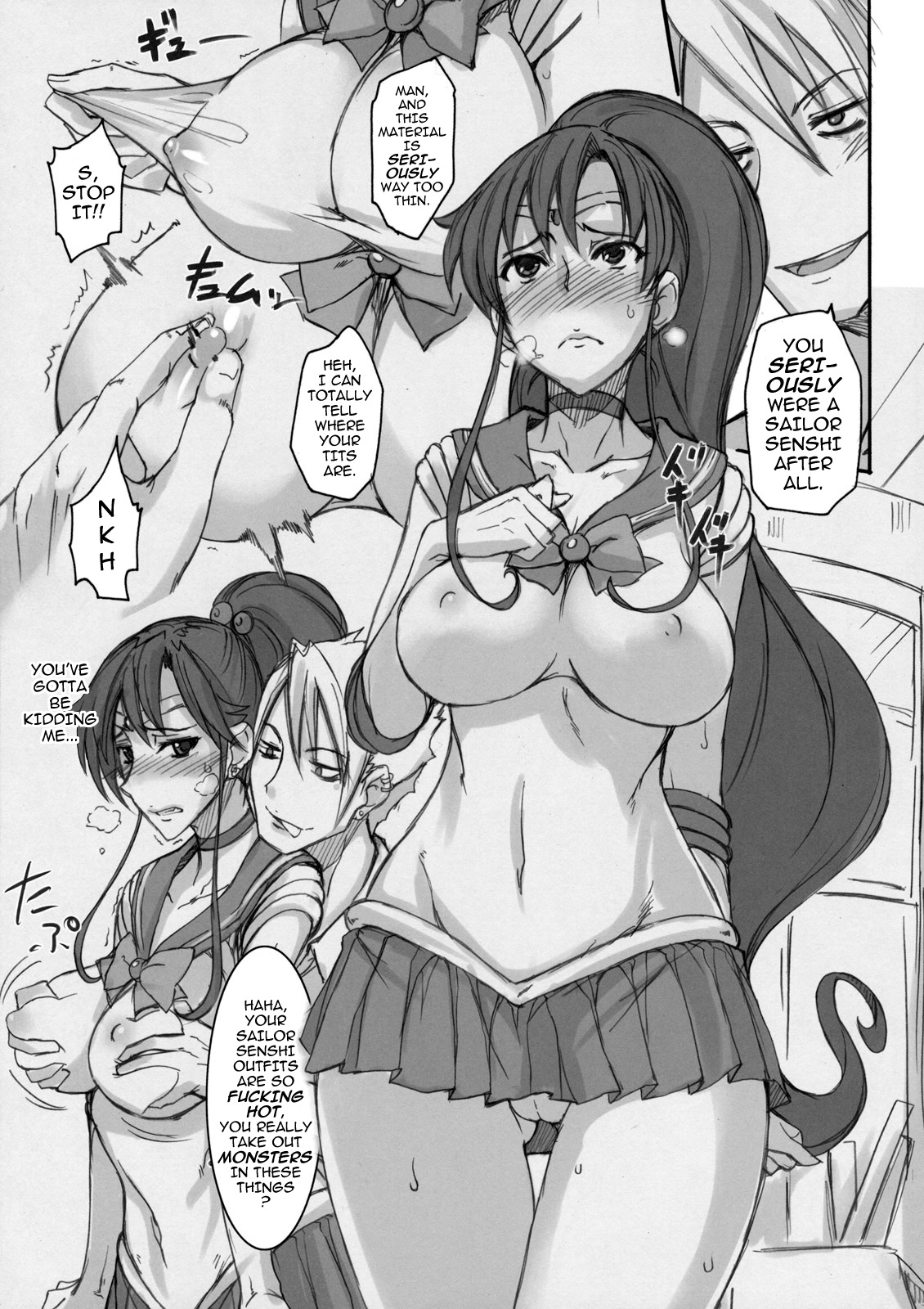 (C79) [真面目屋 (Isao)] 月火水木金土日4 (セーラームーン) [英訳]