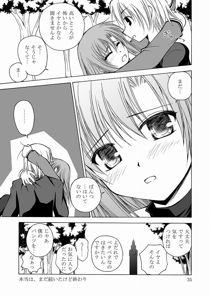 [りんご紅茶 (2月かずお , 樫見正央 , 鷹宮沙玖羅)] 大丈夫っ?お兄ちゃん? (ハヤテのごとく!)