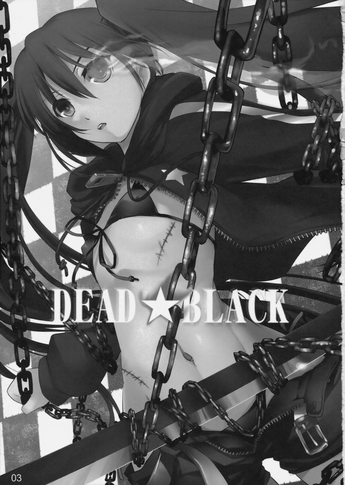(C78) [しもやけ堂 (逢魔刻壱)] DEAD★BLACK (BLACK★ROCK SHOOTER)