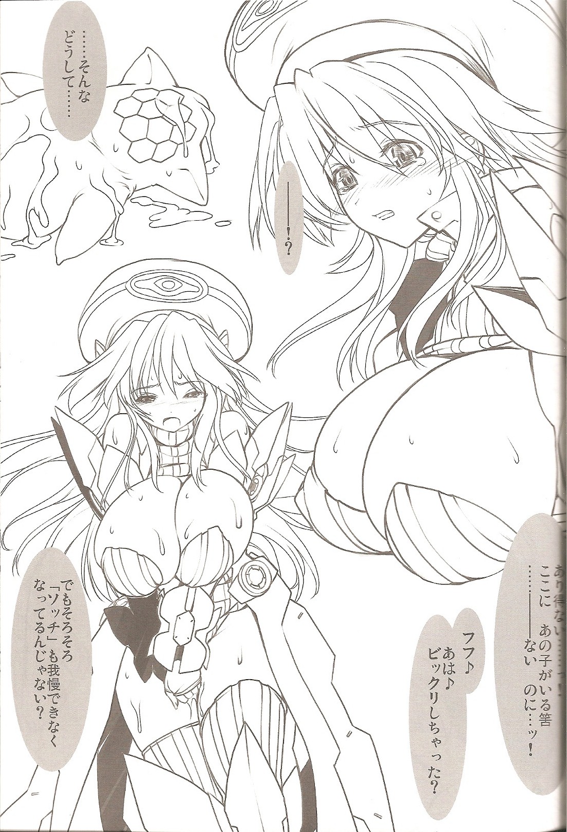 (C78) [Galaxist, Synthetic Garden (美和美和, Blade)] 幻影ノ饗宴 (ファンタシースターポータブル 2)