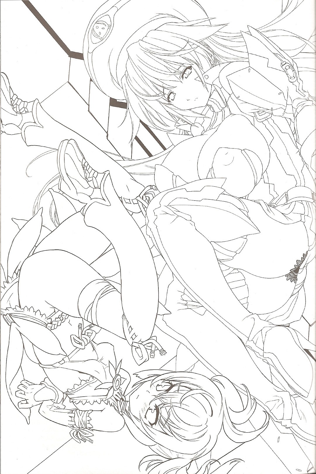 (C78) [Galaxist, Synthetic Garden (美和美和, Blade)] 幻影ノ饗宴 (ファンタシースターポータブル 2)