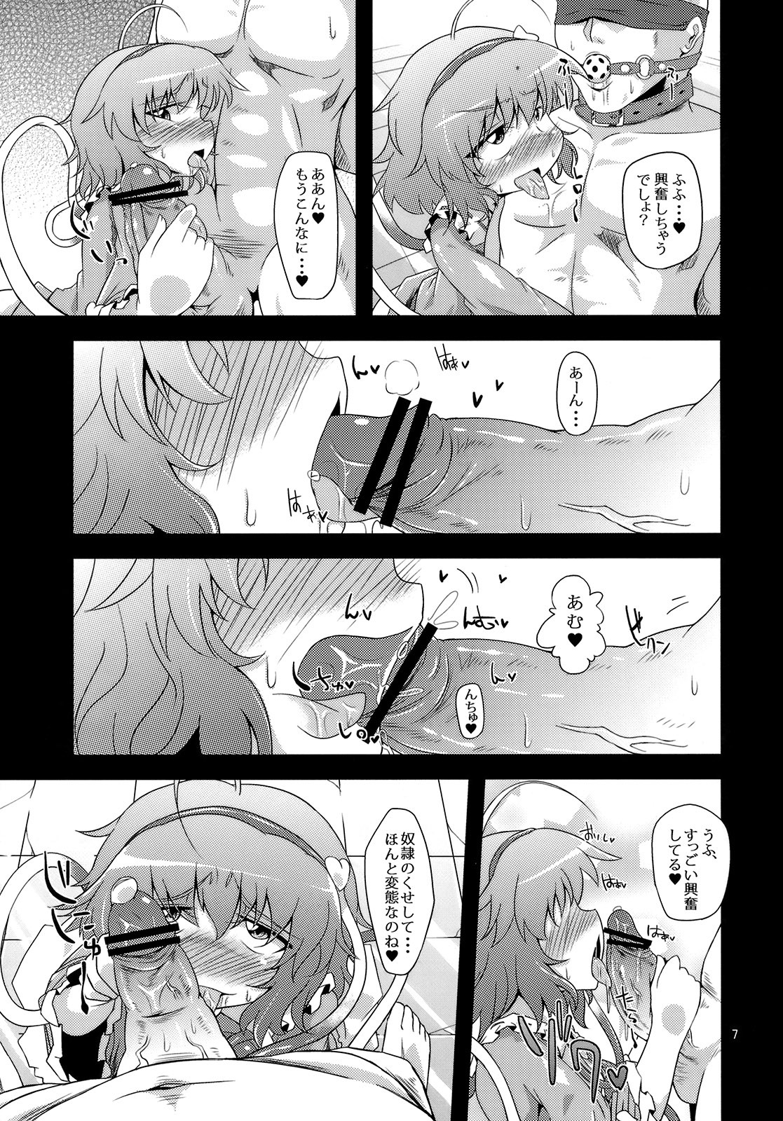 (紅楼夢6) [はぴねすみるく (おびゃー)] 犯逆奴隷 (東方Project)