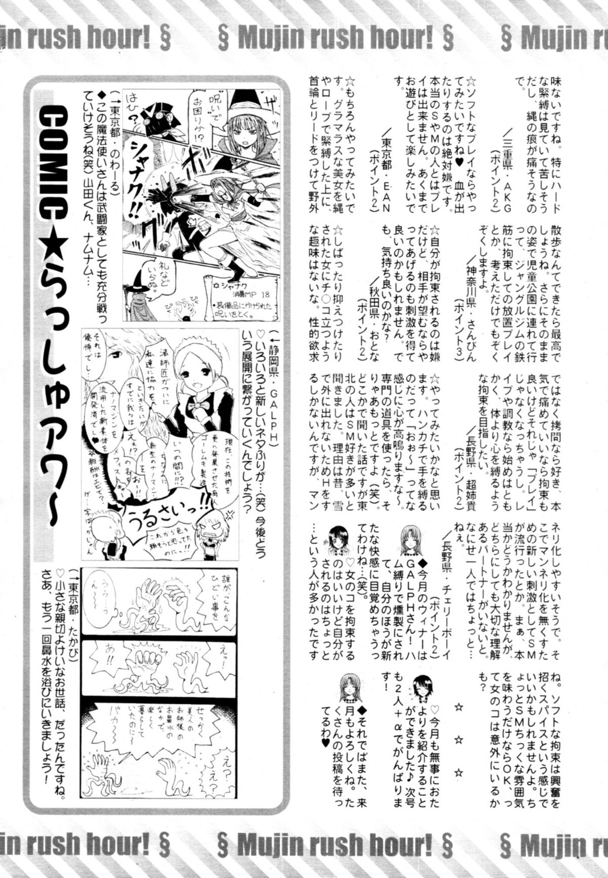 COMIC MUJIN 2011年1月号