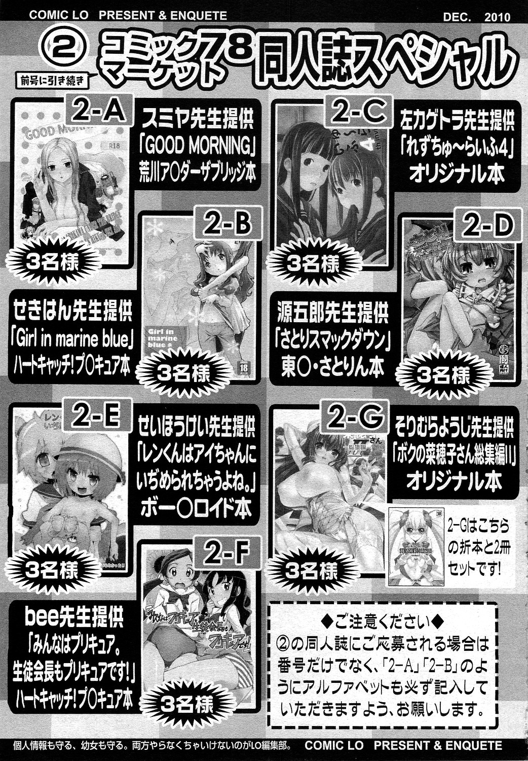 COMIC LO 2010年12月号 Vol.81