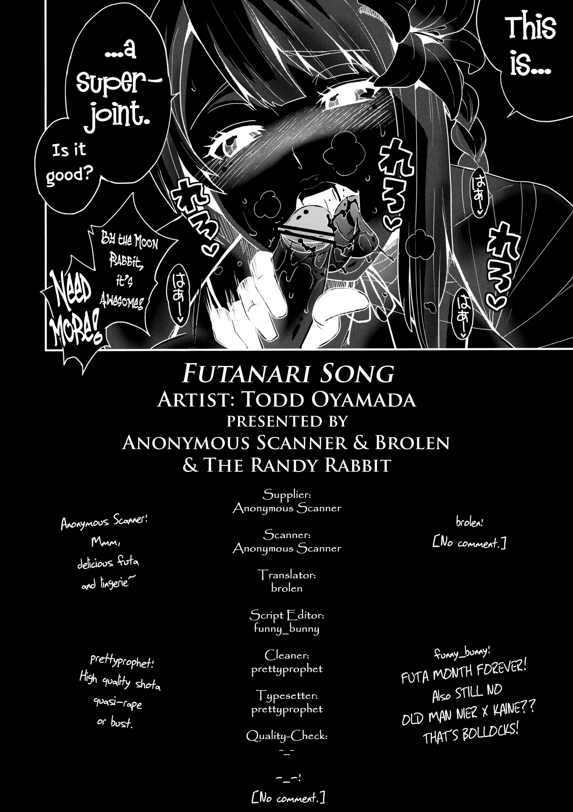 [トッドスペシャル (トッド小山田)] フタナリノウタ (ニーア レプリカント) [英訳]