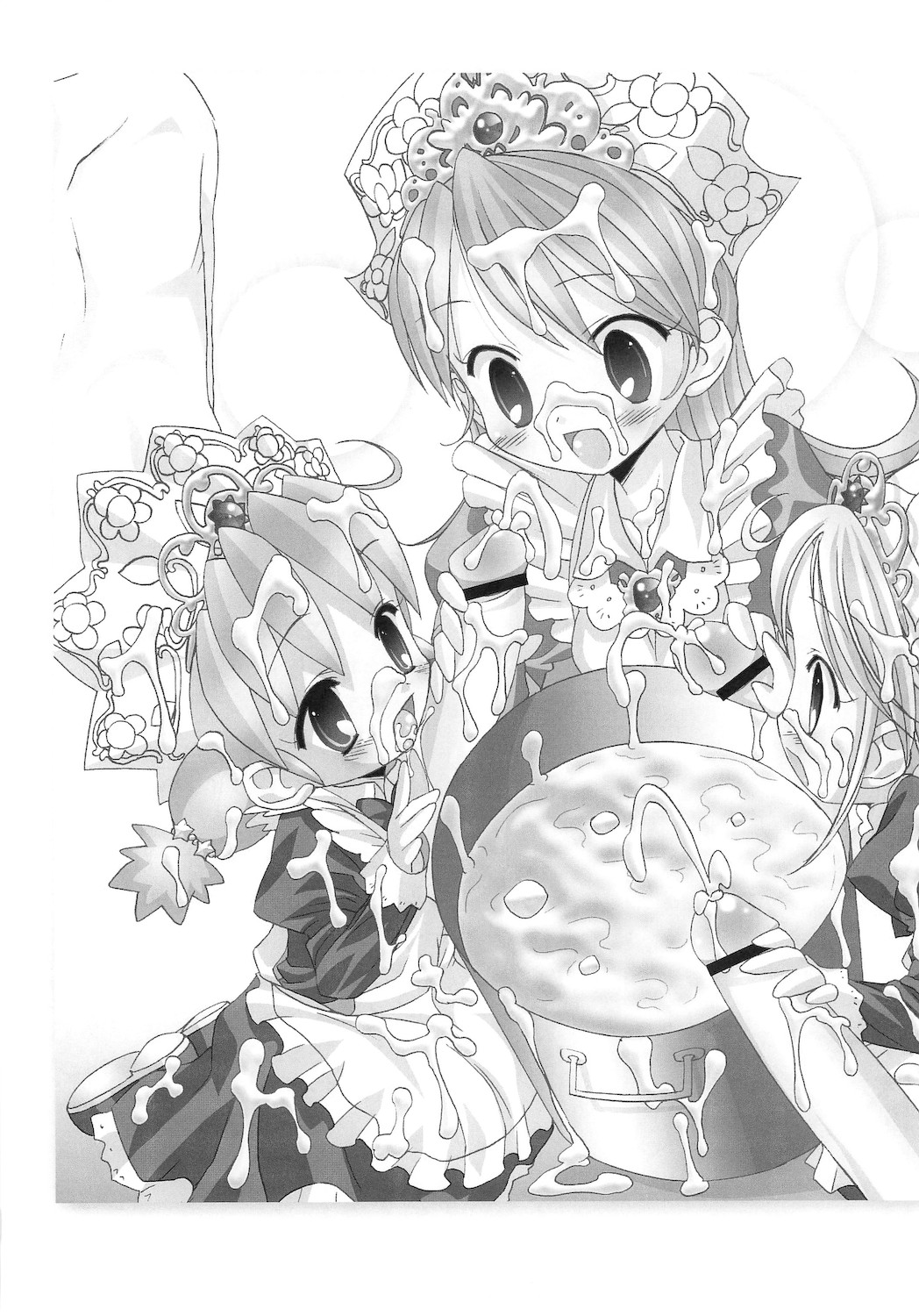 (サンクリ27) [ふらいぱん大魔王 (提灯暗光)] ごっくん☆プリンセス (ふしぎ星のふたご姫)