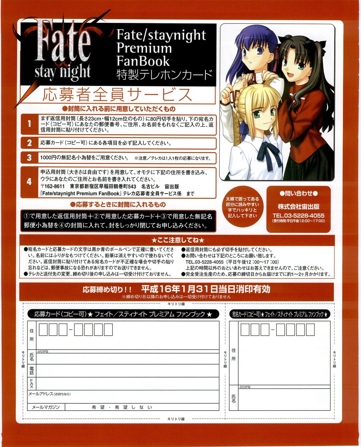 フェイト／ステイナイト　プレミアムファンブック (画集・設定資料集)