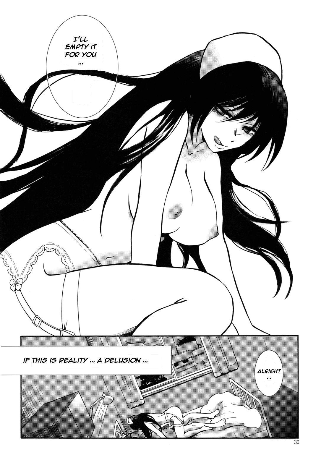 (C78) [渚のハイカラ金魚 (如月モユ)] 夜蝕病棟 [英訳]