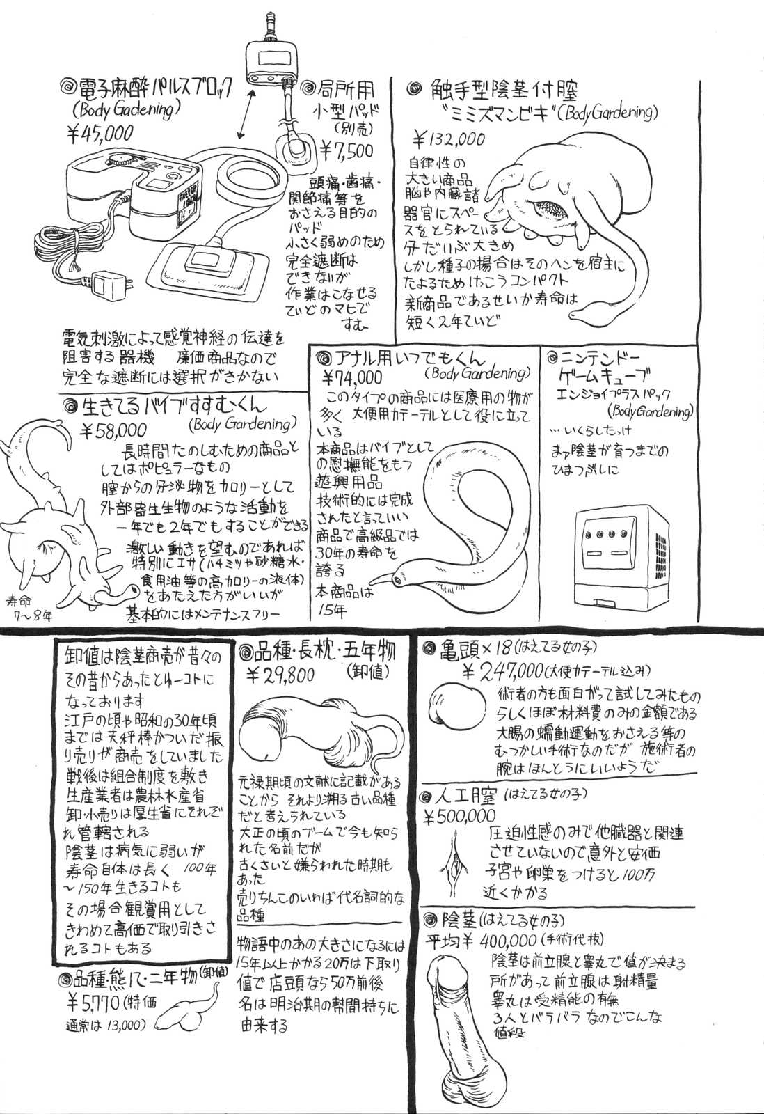 [掘骨砕三] はえてる女の子