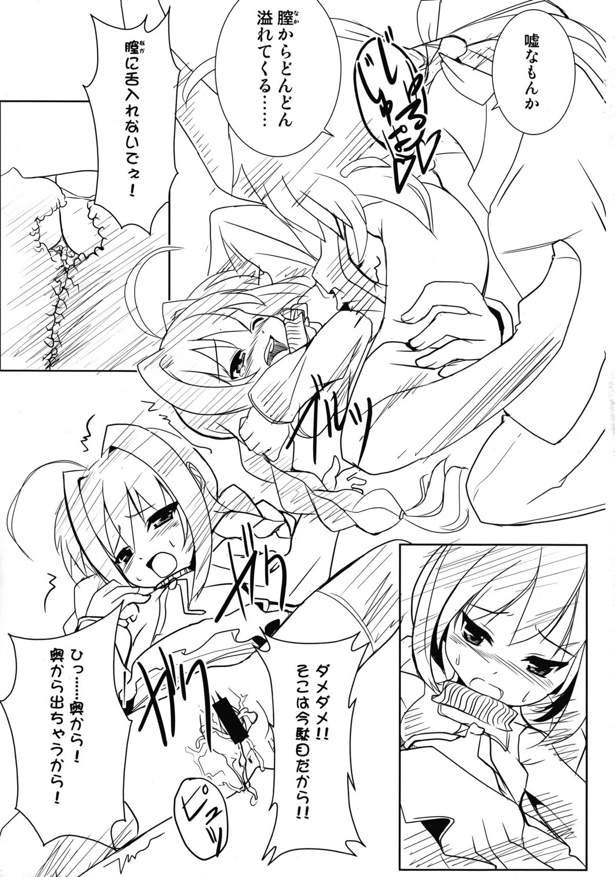 (サンクリ40) [あいんほるん (nio)] Sweet Honey Blossom (魔法少女リリカルなのはA`s)