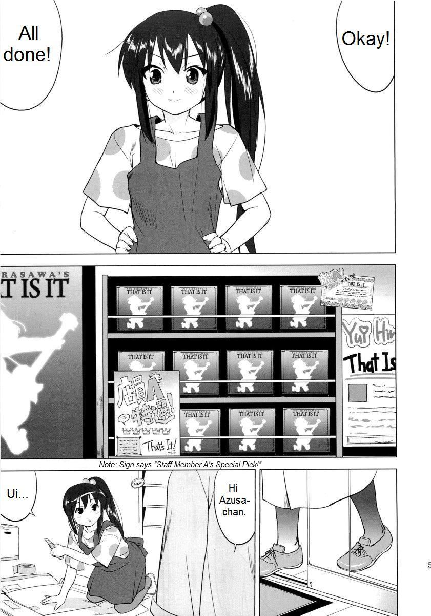 (C78) [蛸壷屋 (TK)] THAT IS IT (けいおん!) [英訳]