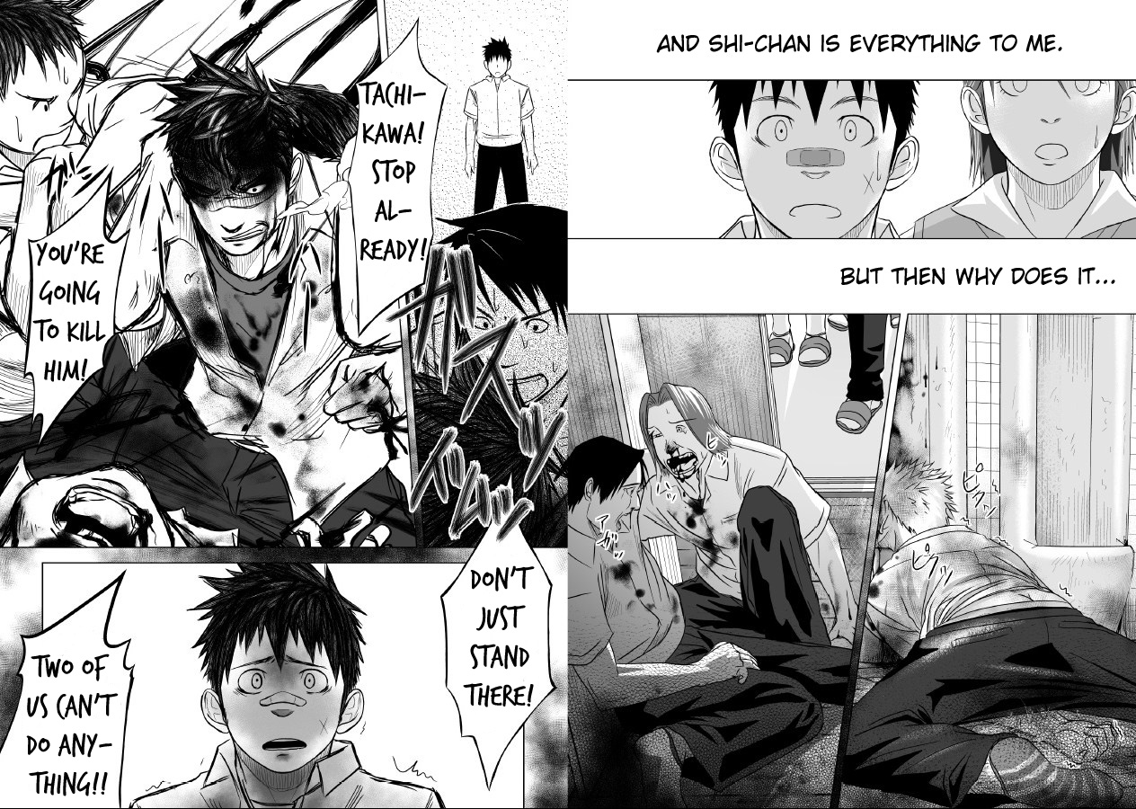 (ショタスクラッチ10) [♂めんたいこ♂ (一十)] いたいイタイいたい。1 [英訳]